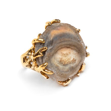 Load image into Gallery viewer, Panetta Gold Ring with Large Rough Stone