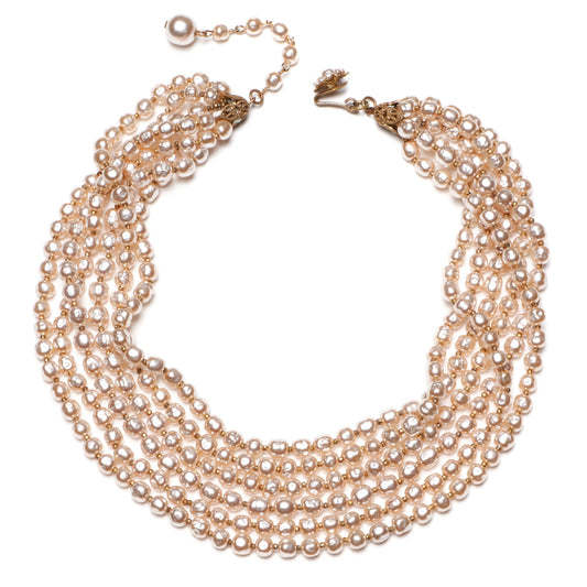 Miriam Haskell pearl necklace
