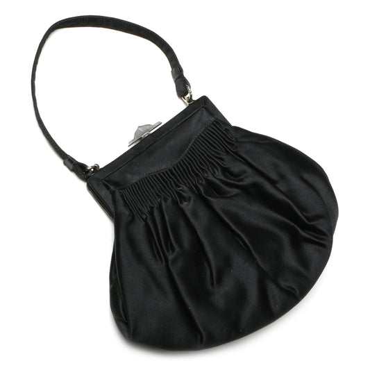 Satin and Marcasite Lester Bags purse