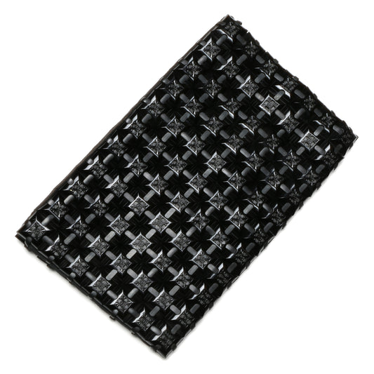 Plastic Flex Tiled Clutch
