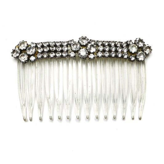1940 Diamanté Hair Comb