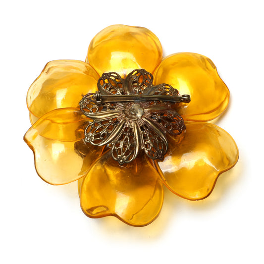 1960s Celluloid Flower