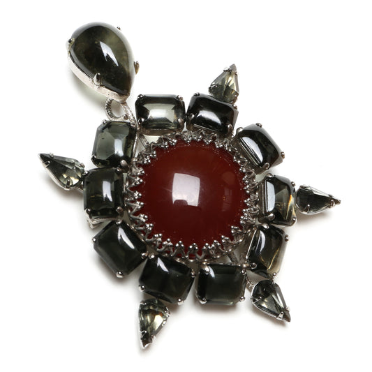 Schreiner Smoke and Carnelian Turtle