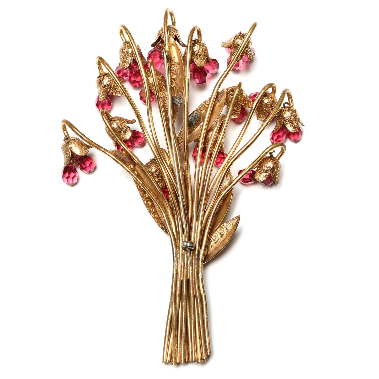 Snowdrop Floral Brooch
