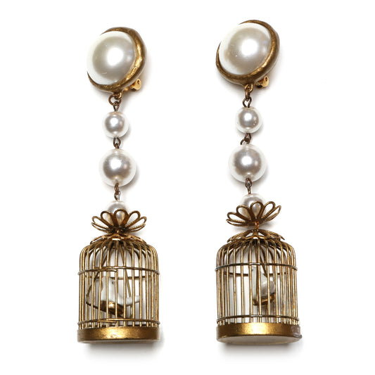 Bird Cage Earrings