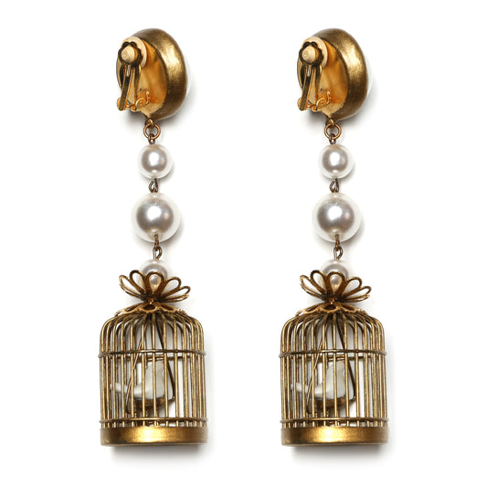 Bird Cage Earrings