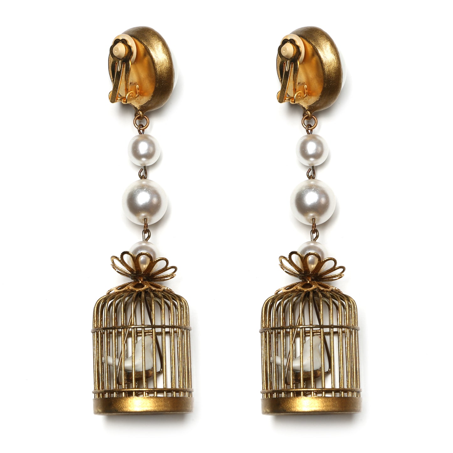Bird Cage Earrings