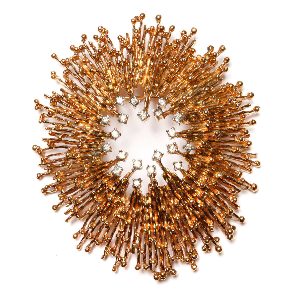 Panetta Gold Spray Brooch