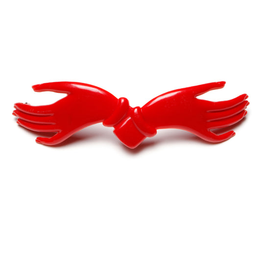 Hands Double-Hand Hair Barrette