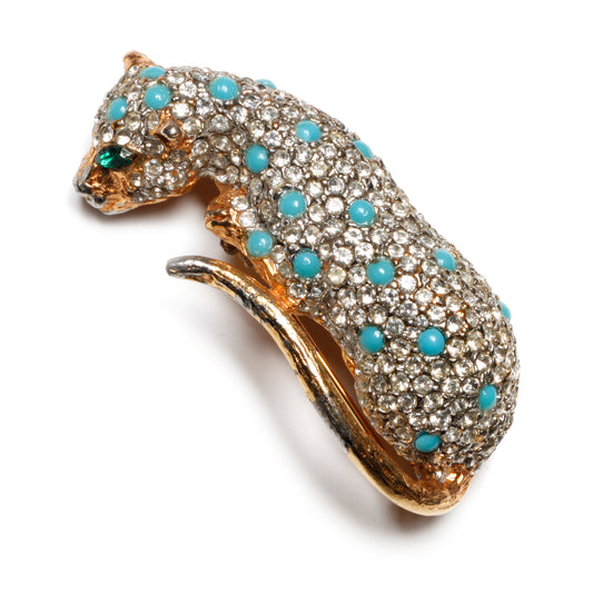 Pauline Rader Panther Dress Clip