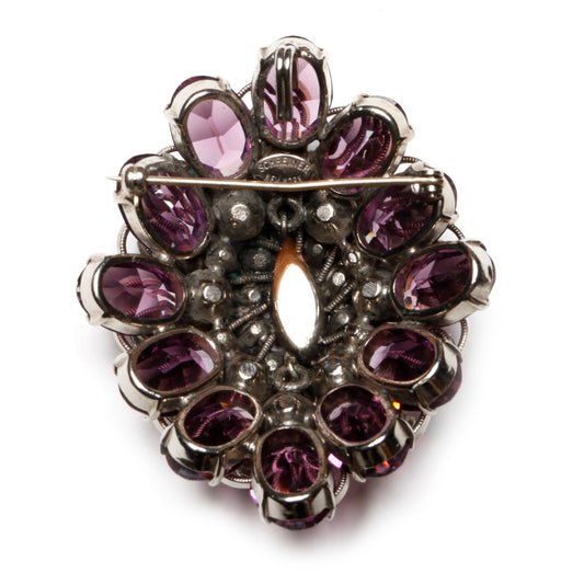 Schreiner Jewel-tone Brooch