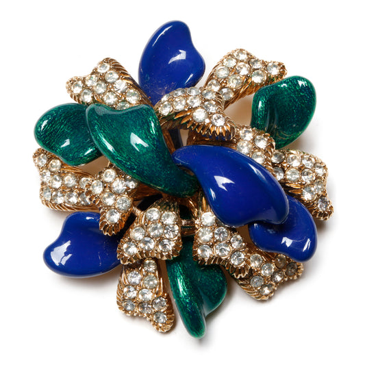 Ciner Wavy Brooch
