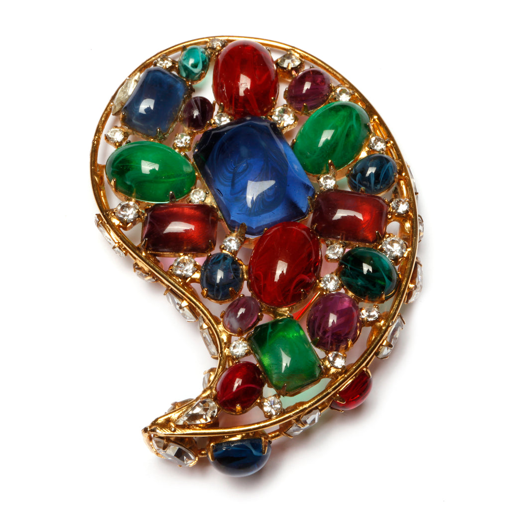 Iradj Moini Paisely Brooch