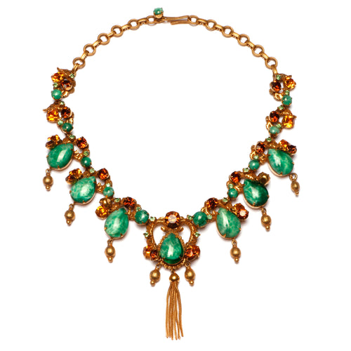 Ornate Jade Necklace