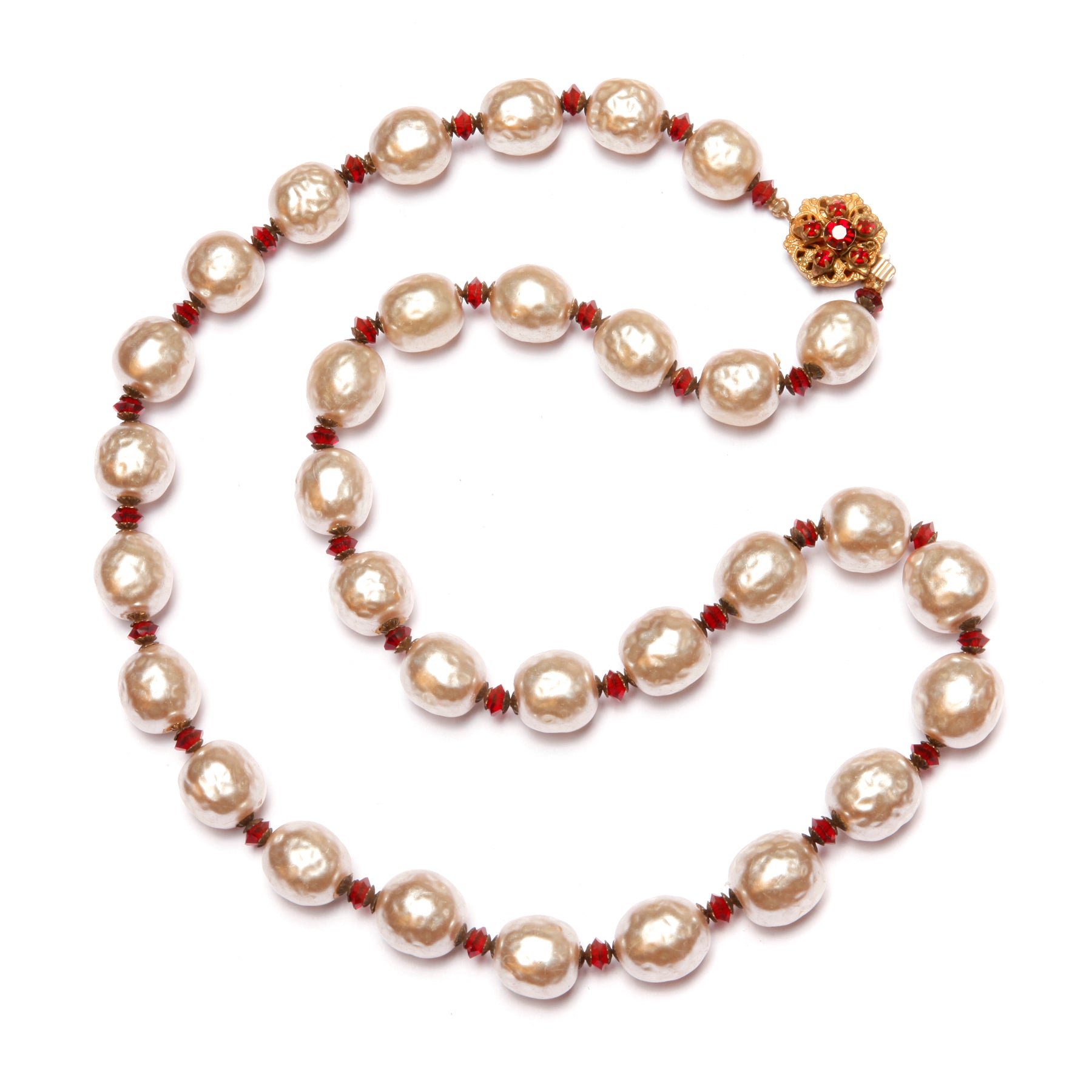 Miriam haskell clearance pearl necklace