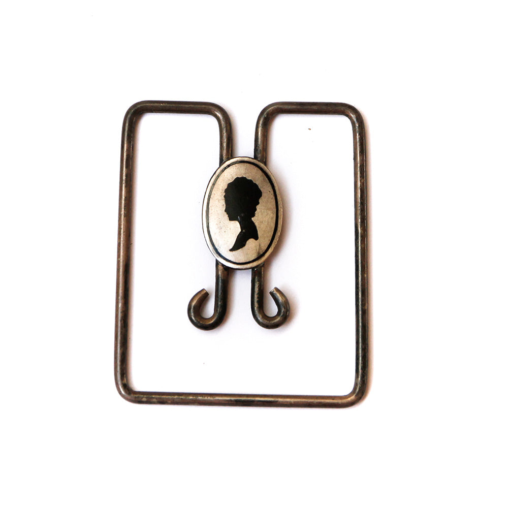 1920s Sterling Silhouette Money Holder