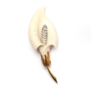 1950s Boucher Lily Of The Valley Brooch
