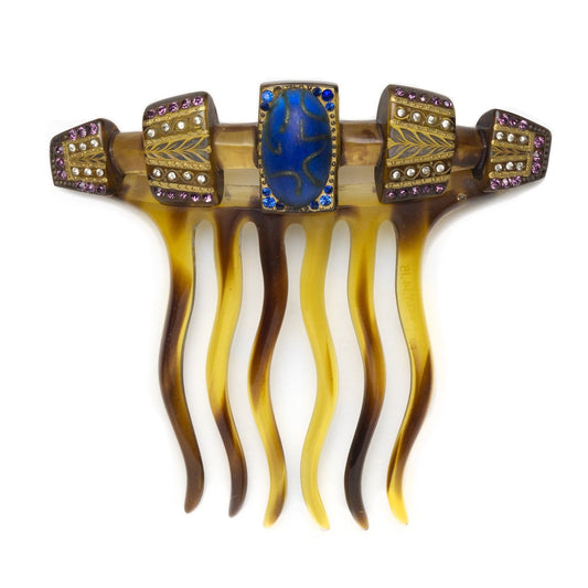 Victorian Era Egyptian Style Hair Comb