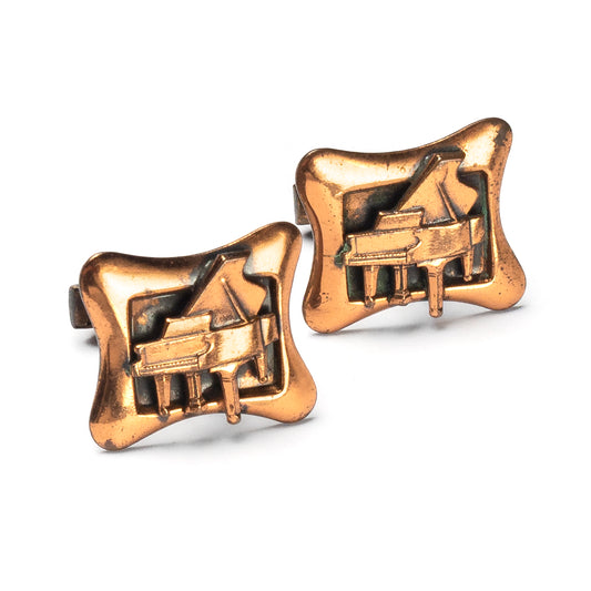 Bronze Piano Cufflinks