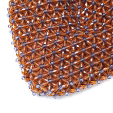 Load image into Gallery viewer, 1960s Brown Beaded Purse
