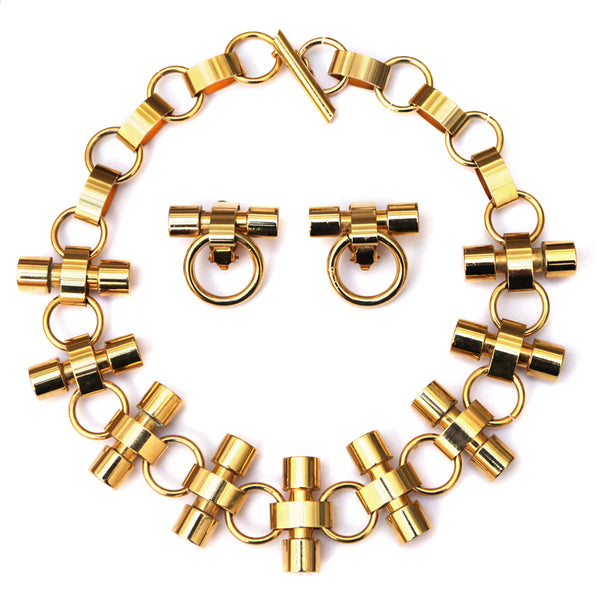 Carole Tanenbaum Vintage Collection Dior Gold Pins Set
