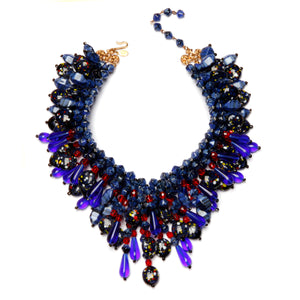 Stanley Hagler Layered Beaded Necklace