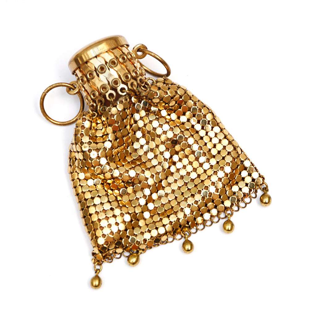 Vintage Germany Tiny Gold Mesh Coin Purse - Ruby Lane