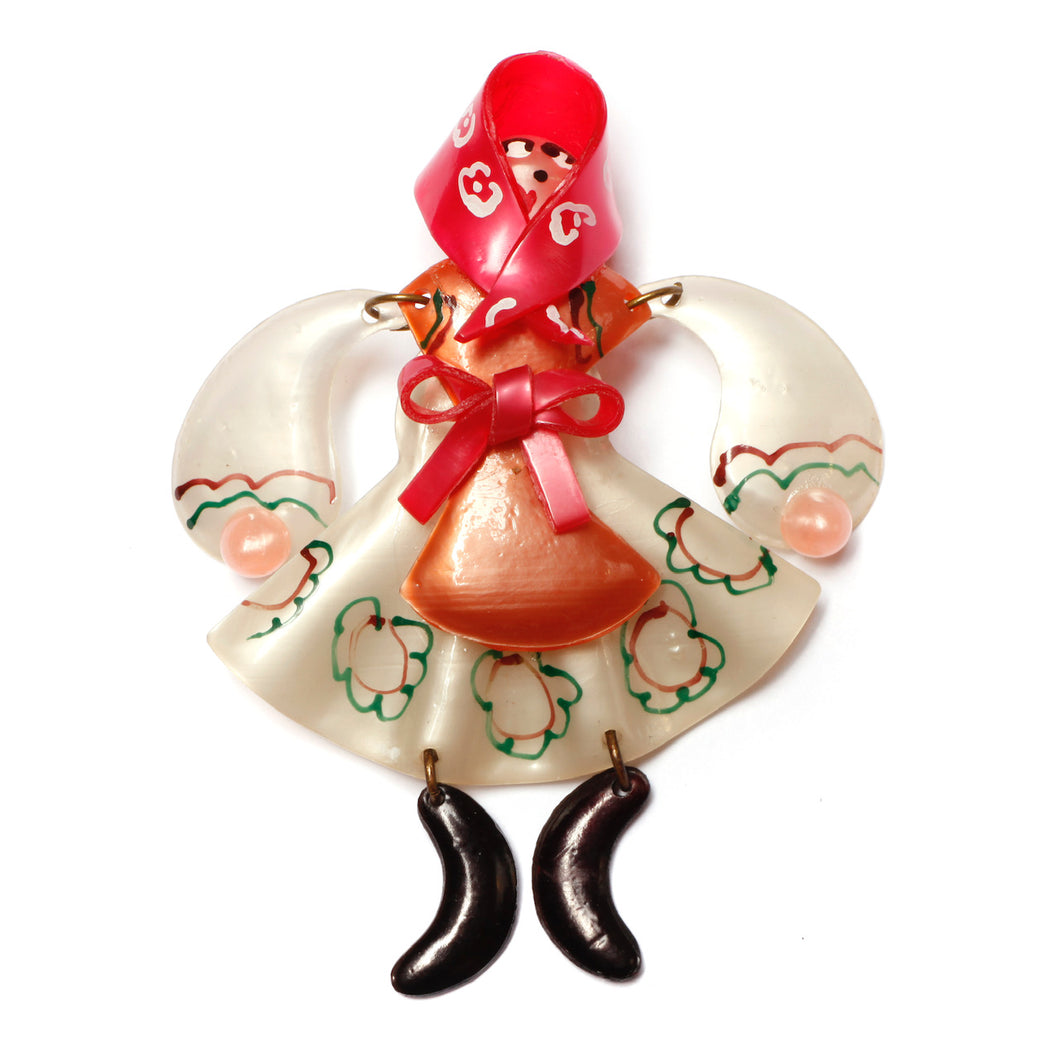 Coro Pigtails Folklore Figural