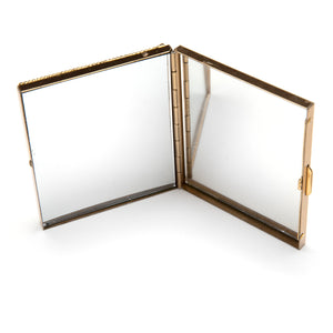 1950s Jewel Encrusted Mirror Case