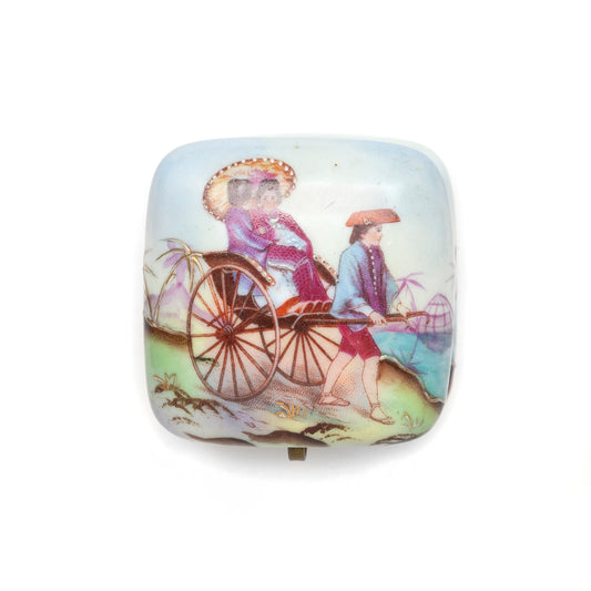 Square Porcelain Box