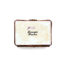 Load image into Gallery viewer, Limoges Porcelain Rectangular Box