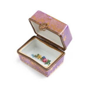 Limoges Porcelain Rectangular Box