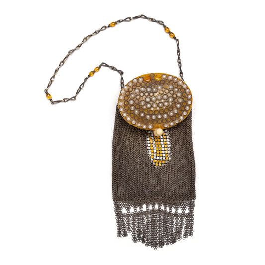 1920 Dance Purse with Chain Mail