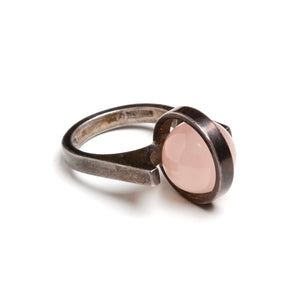 Pink Articulated Sphere and Sterling Ring